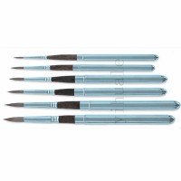 Yihuale New Design Travel Paint Brush Set - Deluxe Travel Artist Brush Set for Watercolor Artists Handmade