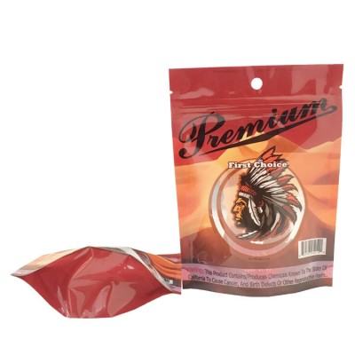 Moisture barrier tobacco leaf packaging bag food mini ziplock aluminium bag tobacco pouch